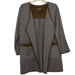 Soft Surroundings brown cardigan with pockets size Petite XS